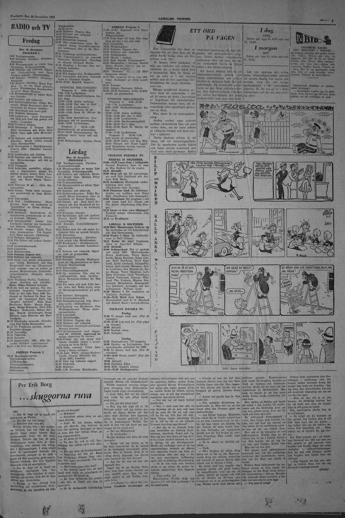 Laholms Tidning Fredag 29 december 1961, sida 7